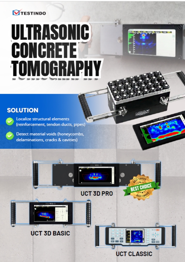 ULTRASONIC CONCRETE TOMOGRAPHY – KATALOG ALAT TESTINDO